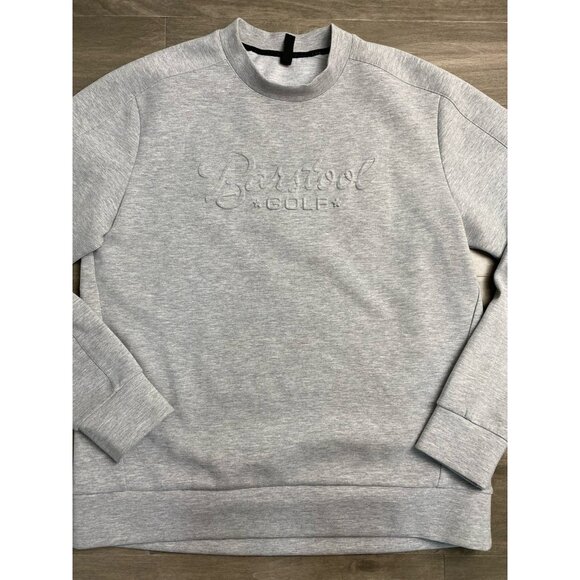Unrl X  Barstool Golf Performance Crewneck Sweatshirt Men’s Size Large Gray - Picture 1 of 7